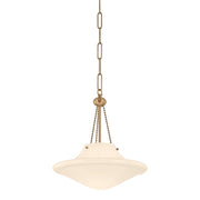 Troy Lighting - F5714-PBR - One Light Pendant - Era - Patina Brass