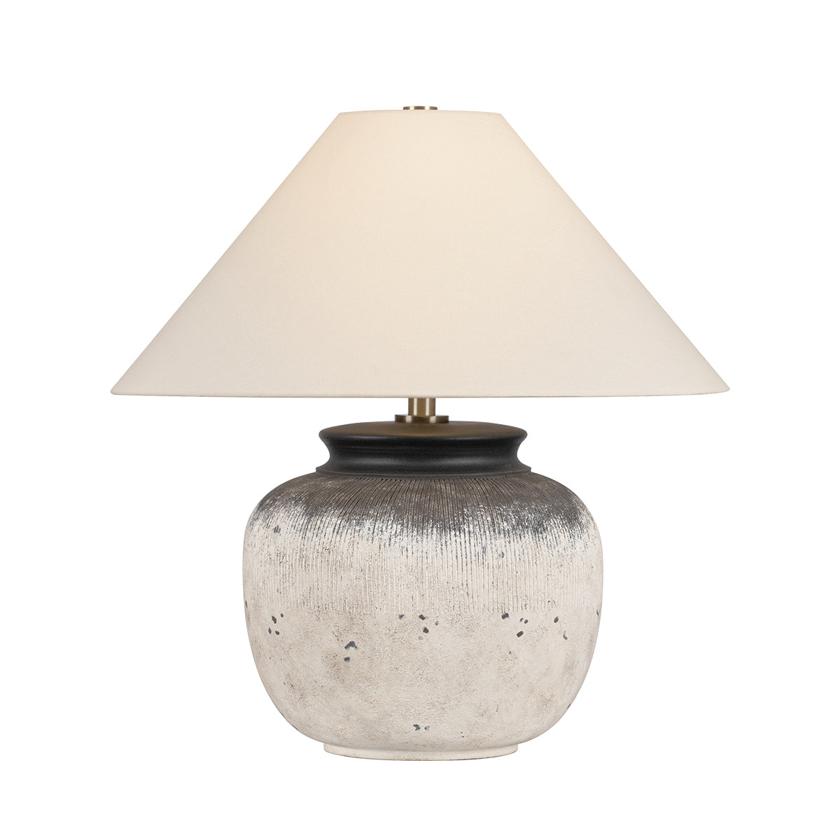 Troy Lighting - PTL1723-PBR/CFH - One Light Table Lamp - Unearthed - Patina Brass