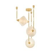 Corbett Lighting - 555-32-VPB - LED Chandelier - Solara - Vintage Polished Brass