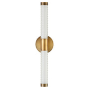 Quorum - 3-5214-56 - LED Wall Sconce - Vaden - Brushed Brass