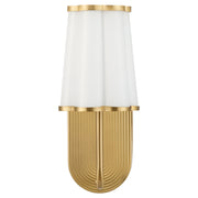 Quorum - 5229-1-80 - One Light Wall Mount - Belinder - Aged Brass