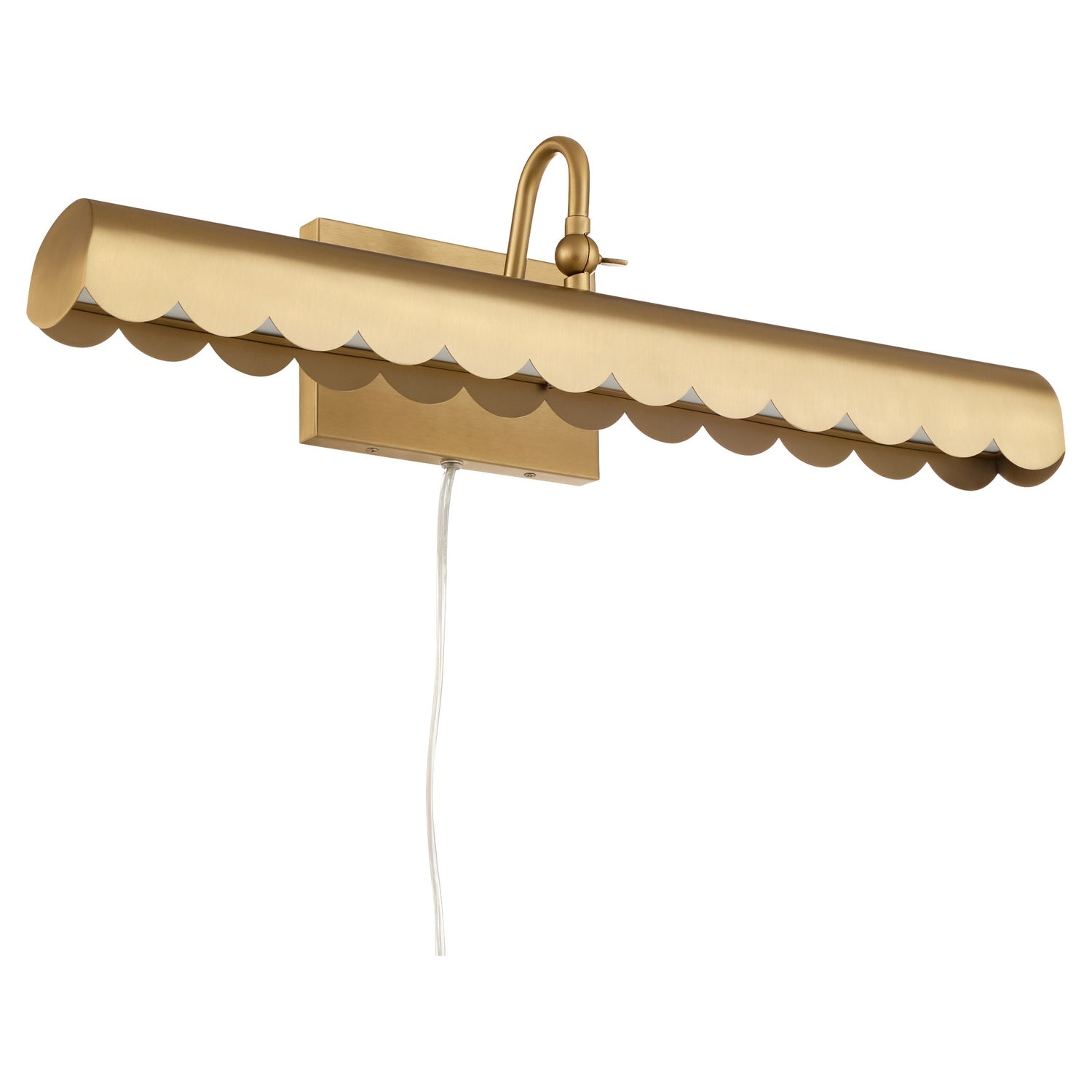 Quorum - 9562-80 - LED Picture Light - Karnes - Aged Brass
