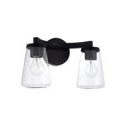 Capital Lighting - 161921MB-664 - Two Light Vanity - Aaron - Matte Black