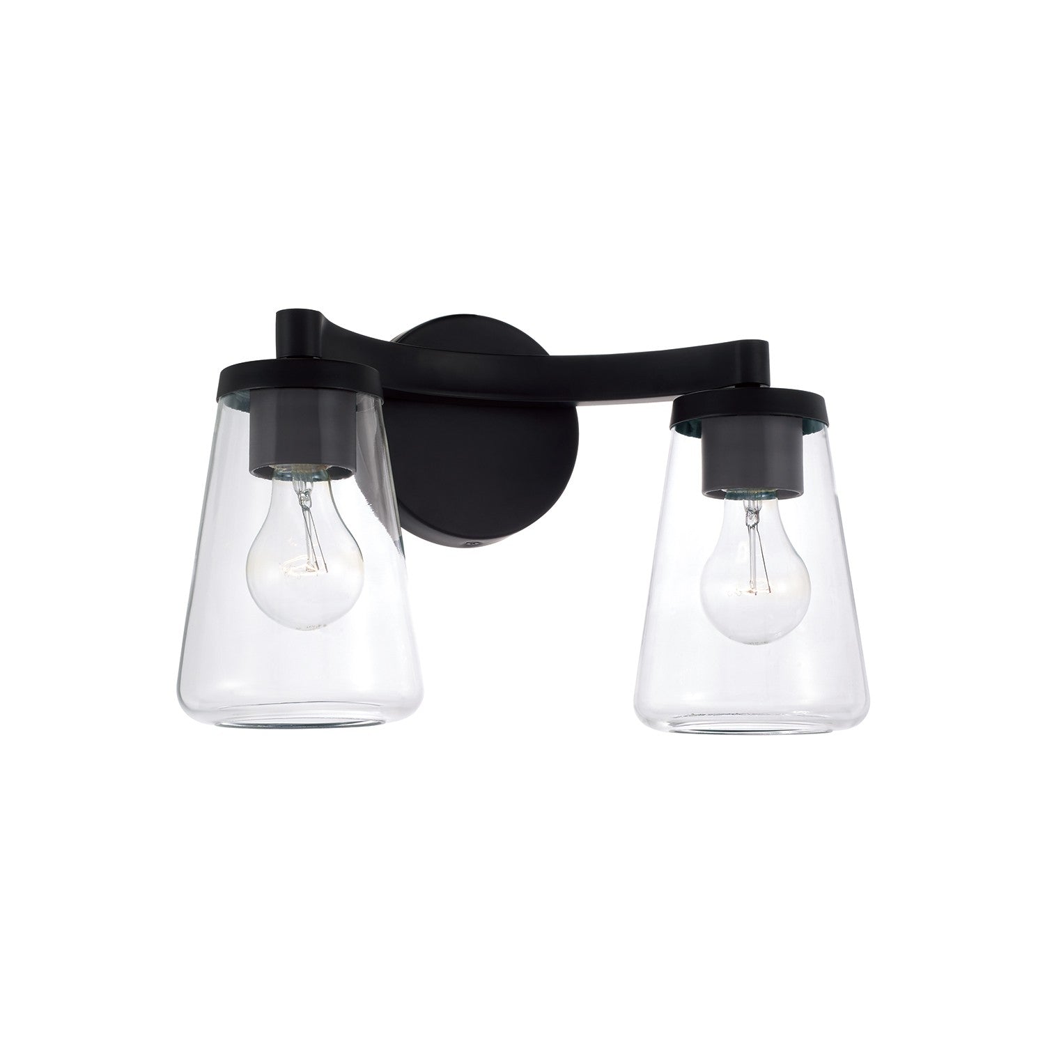 Capital Lighting - 161921MB-664 - Two Light Vanity - Aaron - Matte Black