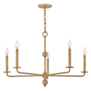 Hinkley - 48624BNG - LED Chandelier - Ansel - Burnished Gold