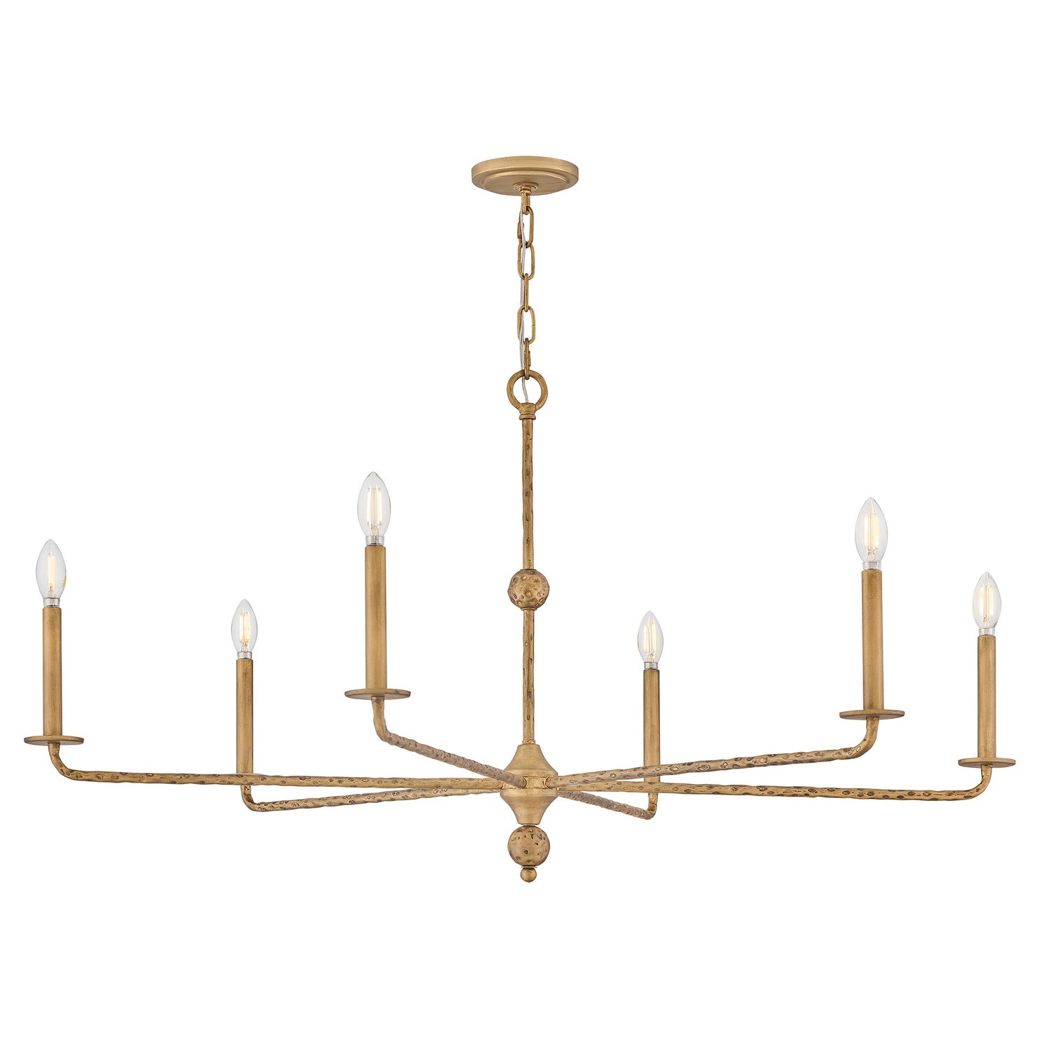 Hinkley - 48628BNG - LED Chandelier - Ansel - Burnished Gold
