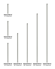 Hinkley - 990048FBN-W - Downrod - 48" Downrod - Brushed Nickel