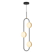 Alora - PD302003MBBG-UNV - LED Pendant - Tagliato - Matte Black/Brushed Gold