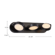 Alora - WV325326UBAR-UNV - LED Wall/Vanity - Blanco - Urban Bronze/Alabaster