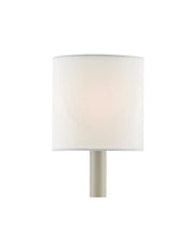 Currey and Company - 0454 - Shade - White Cotton Chandelier Shade - White Cotton