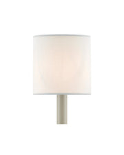 Currey and Company - 0455 - Shade - White Cotton Chandelier Shade - White Cotton
