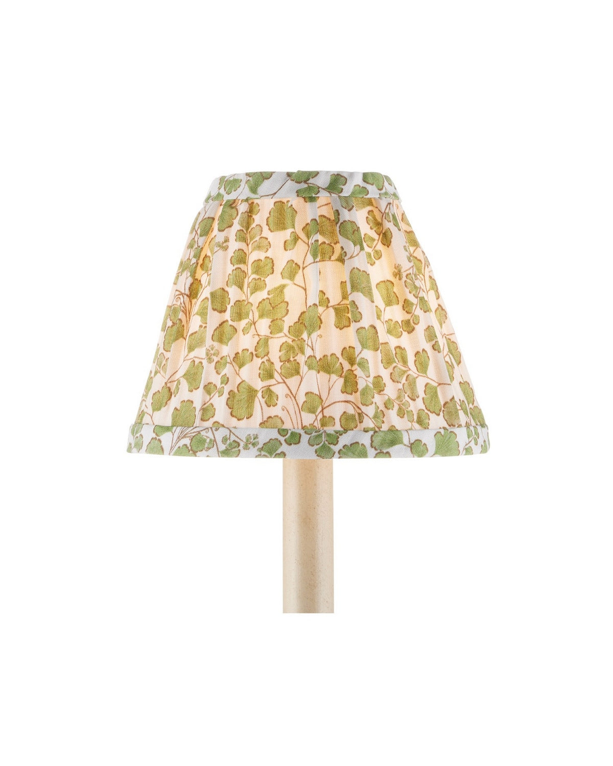 Currey and Company - 0900-0045 - Chandelier Shade - Maiden Fern - Green/Ivory