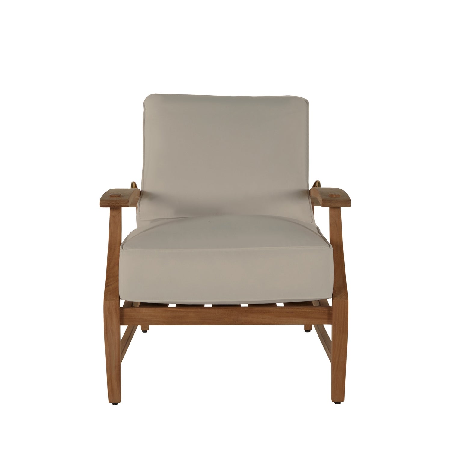 Gabby - 28484+C034P6101W6101 - Outdoor Chair - Croquet Teak - Natural Teak