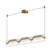 Kuzco Lighting - LP28543-BG-UNV - LED Linear Pendant - Hilo - Brushed Gold