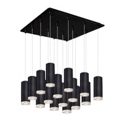 Kuzco Lighting - MP401431BK-16 - LED Pendant - Cameo - Black