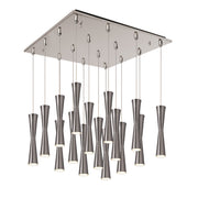 Kuzco Lighting - MP42502BN-16 - LED Pendant - Robson - Brushed Nickel