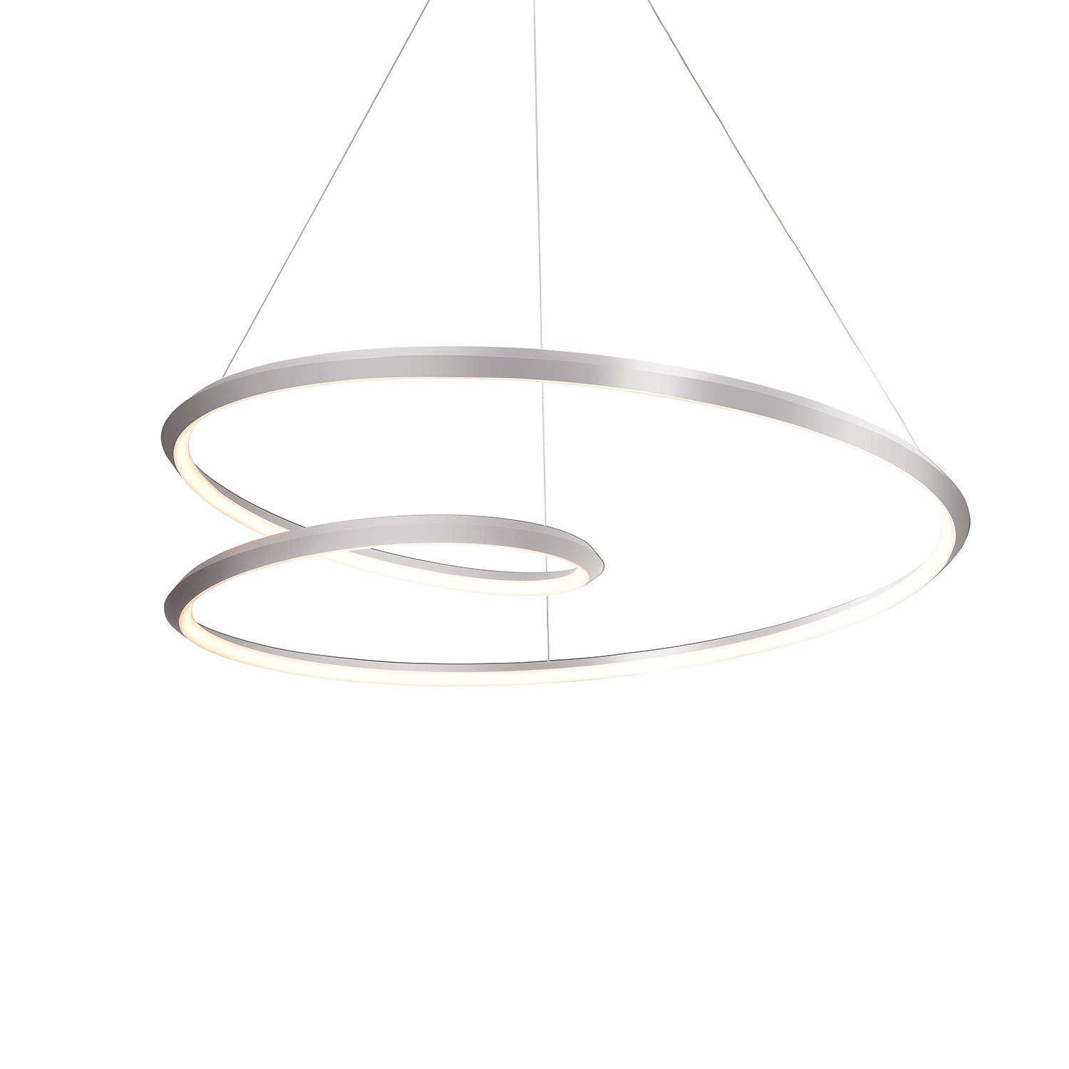 Kuzco Lighting - PD22339-BN-UNV-010 - LED Pendant - Ampersand - Brushed Nickel