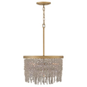 Fredrick Ramond - FR41493BNG-LA - LED Convertible Semi-Flush Mount - Rubina - Burnished Gold