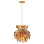 Fredrick Ramond - FR46897UB-AM - LED Pendant - Fantine - Unlacquered Brass