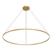 Kuzco Lighting - PD87772-BG-UNV-010 - LED Pendant - Cerchio - Brushed Gold