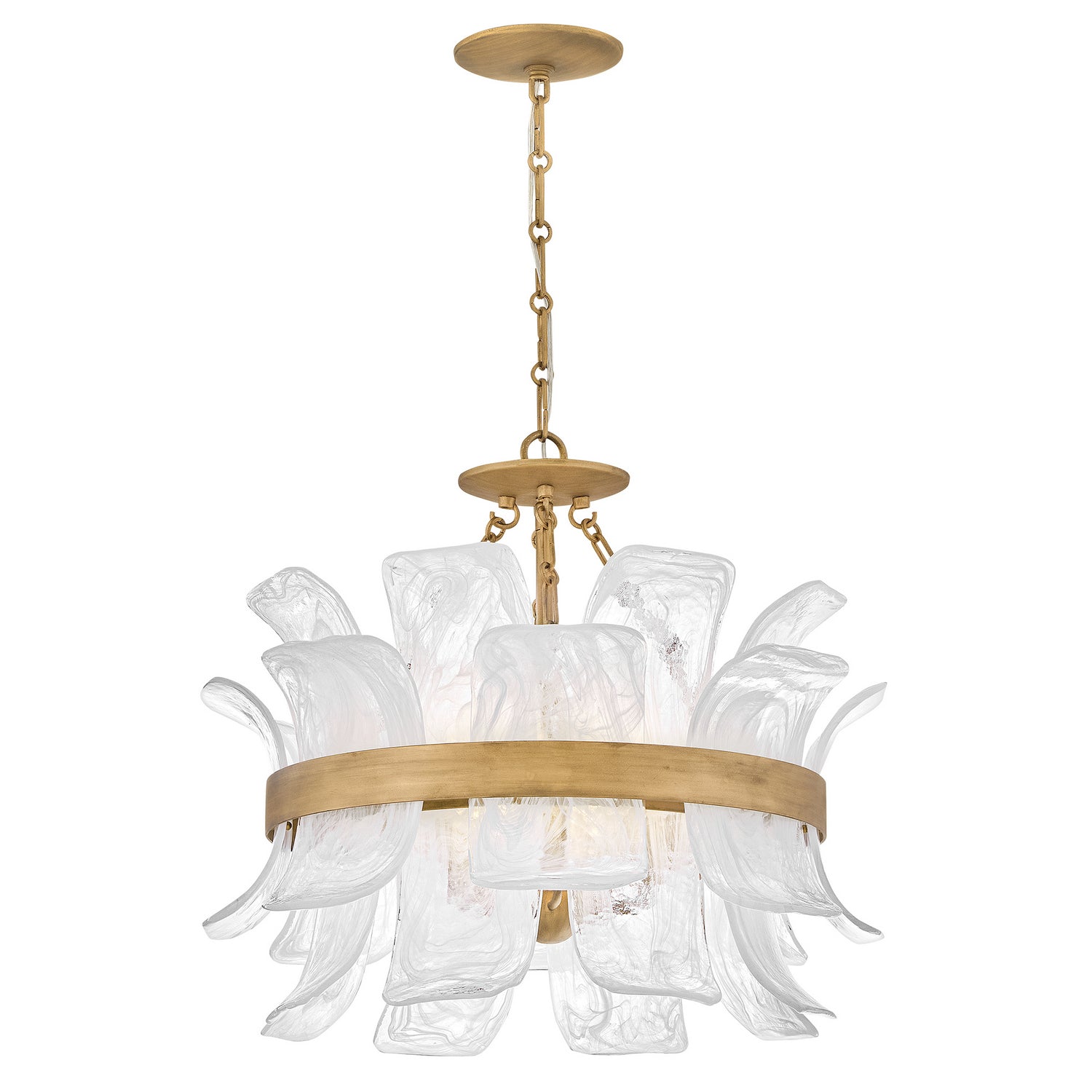 Fredrick Ramond - FR46911BNG - LED Chandelier - Fleur - Burnished Gold