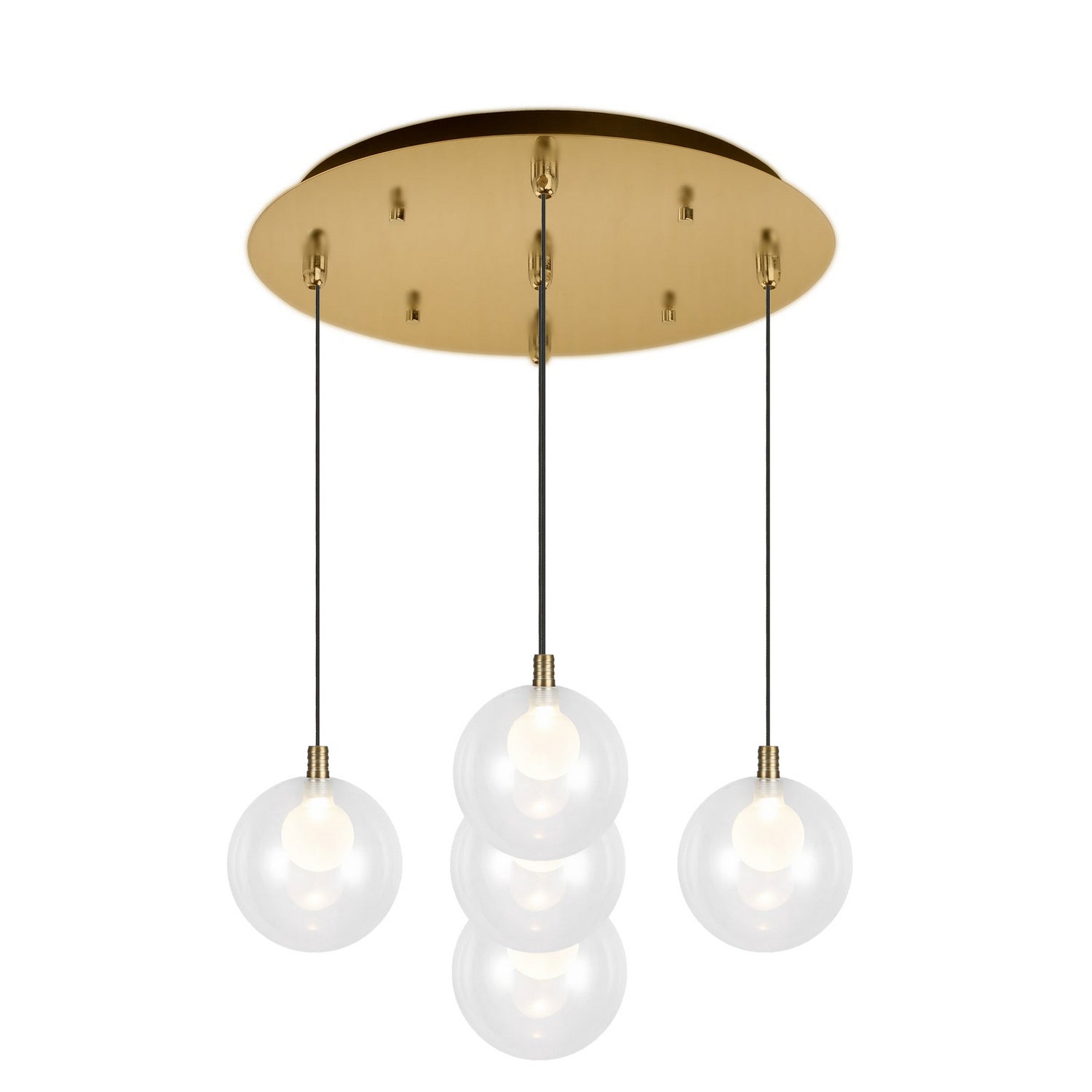 Kuzco Lighting - MP3106BG-05 - LED Pendant - Bolla - Brushed Gold