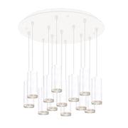 Kuzco Lighting - MP401431WH-13 - LED Pendant - Cameo - White