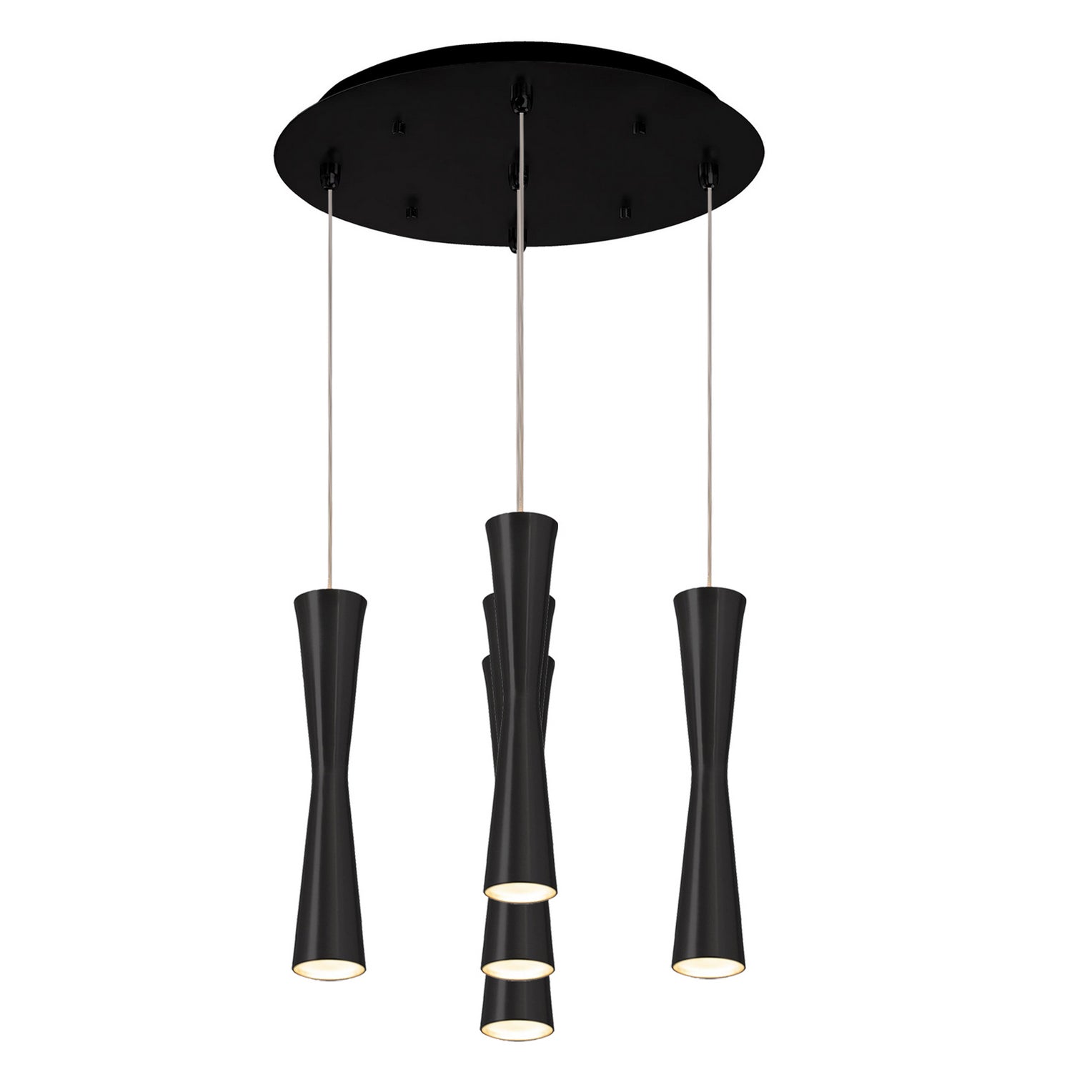 Kuzco Lighting - MP42502BK-05 - LED Pendant - Robson - Black