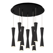 Kuzco Lighting - MP42502BK-09 - LED Pendant - Robson - Black