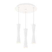 Kuzco Lighting - MP42502WH-03 - LED Pendant - Robson - White
