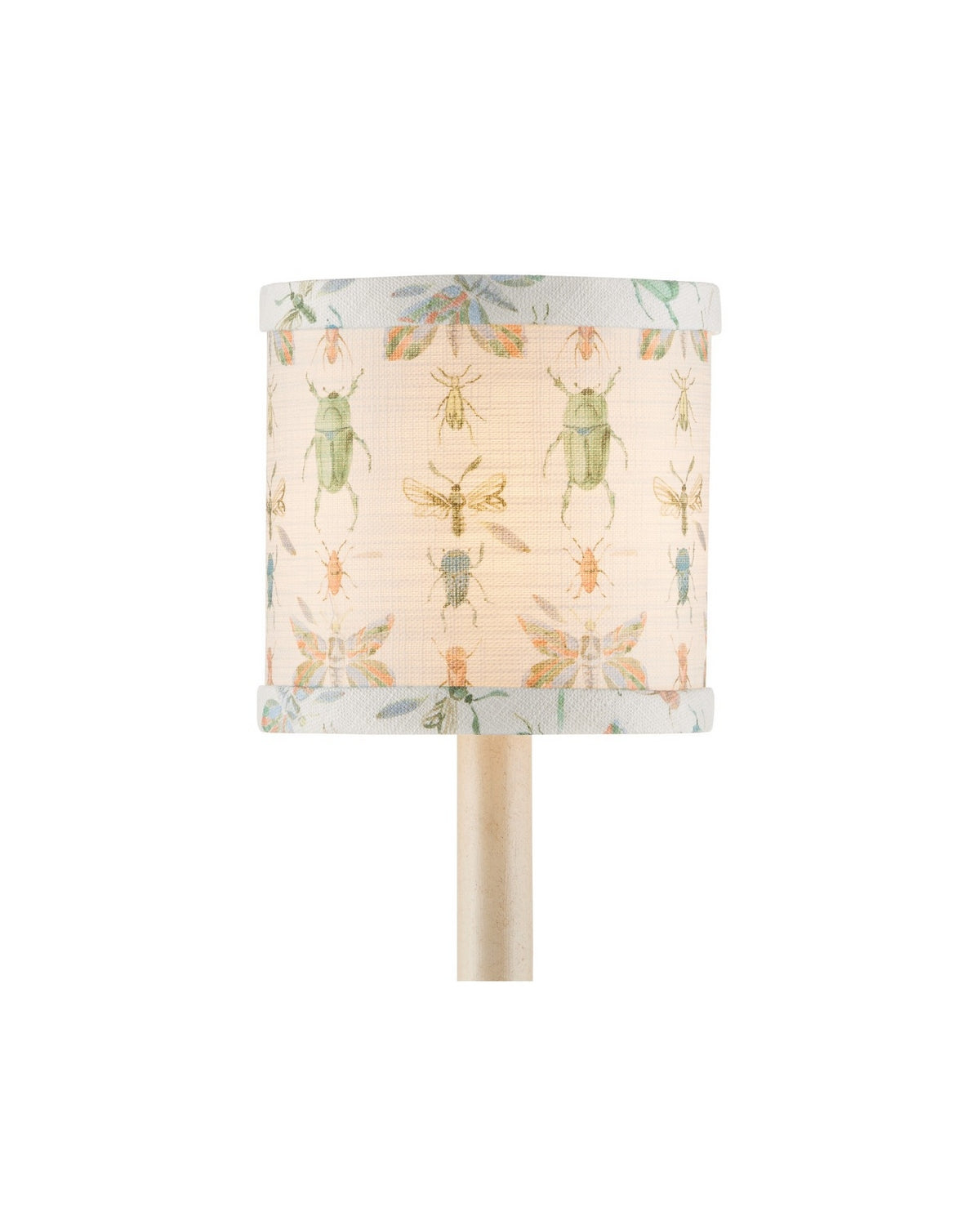 Currey and Company - 0900-0061 - Chandelier Shade - Bug Parade - Ivory/Green/Yellow/Blue/Orange