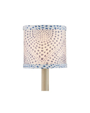 Currey and Company - 0900-0063 - Chandelier Shade - Lenore - Blue/Ivory