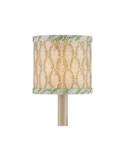 Currey and Company - 0900-0065 - Chandelier Shade - Plume - Green/Ivory