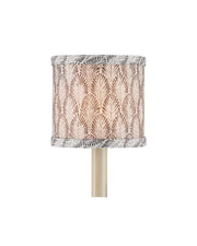 Currey and Company - 0900-0066 - Chandelier Shade - Plume - Stone/Ivory