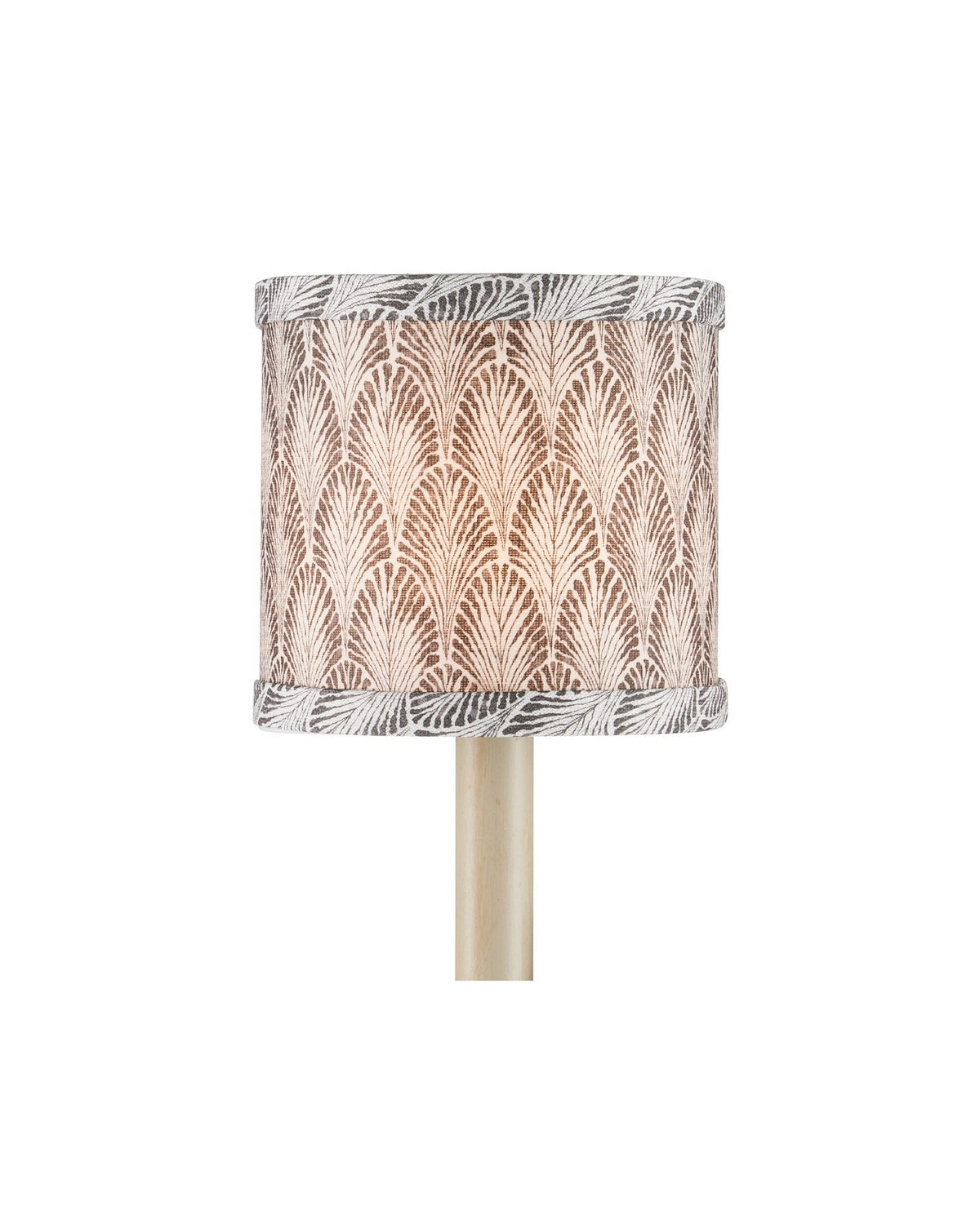 Currey and Company - 0900-0066 - Chandelier Shade - Plume - Stone/Ivory