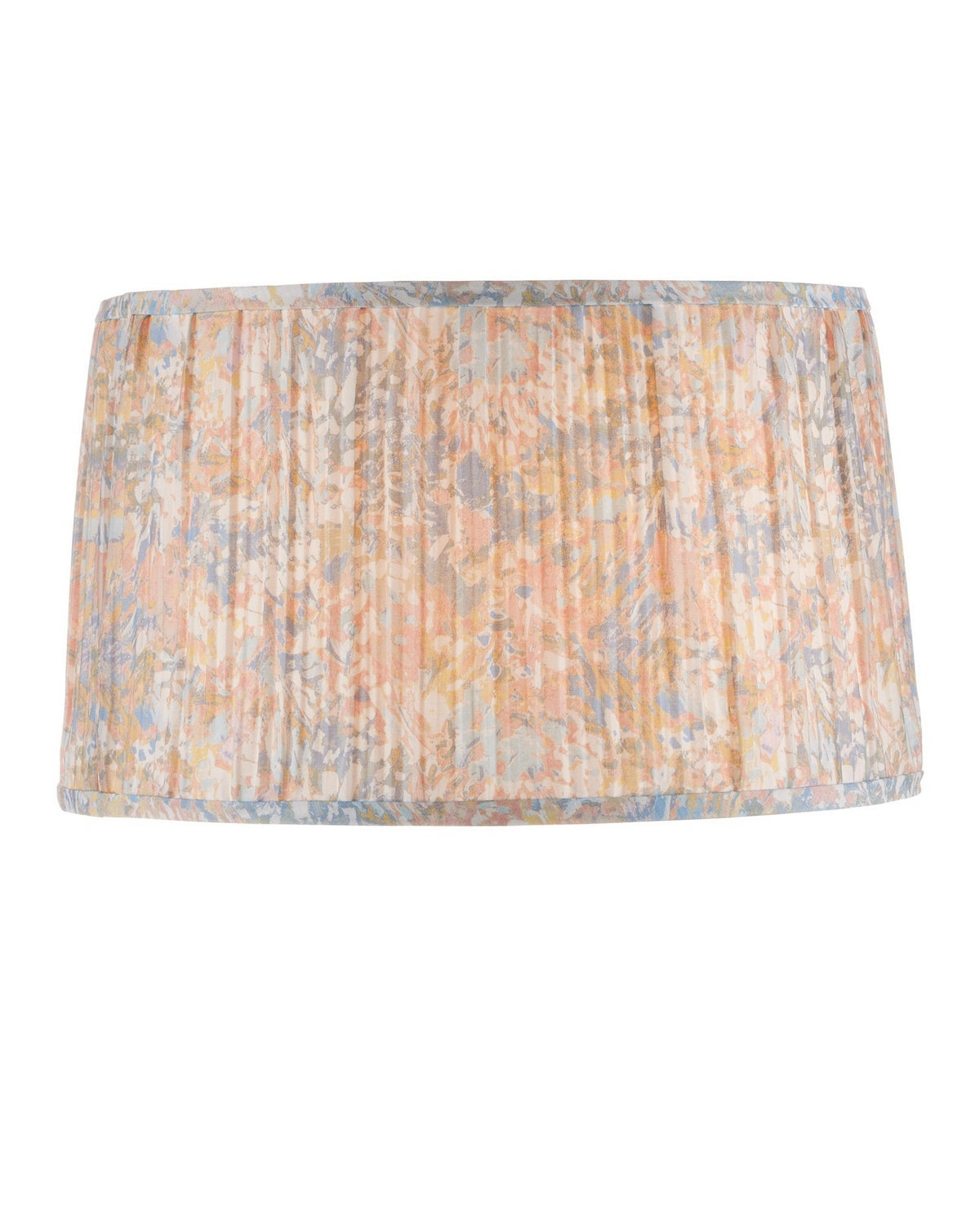 Currey and Company - 0900-6004 - Lamp Shade - Wildflower - Pastel Blue/Pastel Pink/Ivory