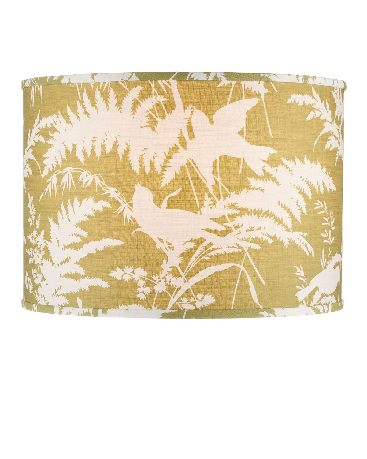 Currey and Company - 0900-6007 - Lamp Shade - Aviary - Moss/Ivory