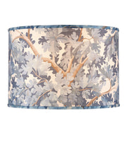 Currey and Company - 0900-6011 - Lamp Shade - Woodland - Blue/Brown/Ivory