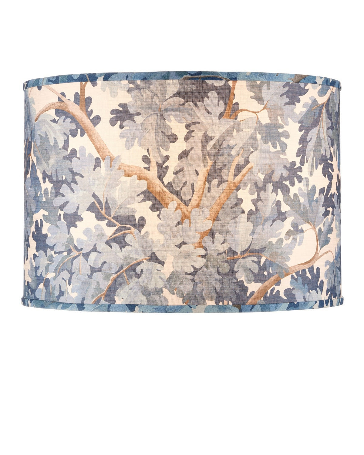 Currey and Company - 0900-6011 - Lamp Shade - Woodland - Blue/Brown/Ivory