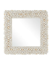 Currey and Company - 1000-0164 - Mirror - Piddock - White