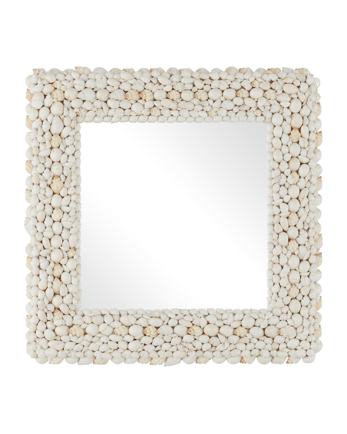 Currey and Company - 1000-0164 - Mirror - Piddock - White