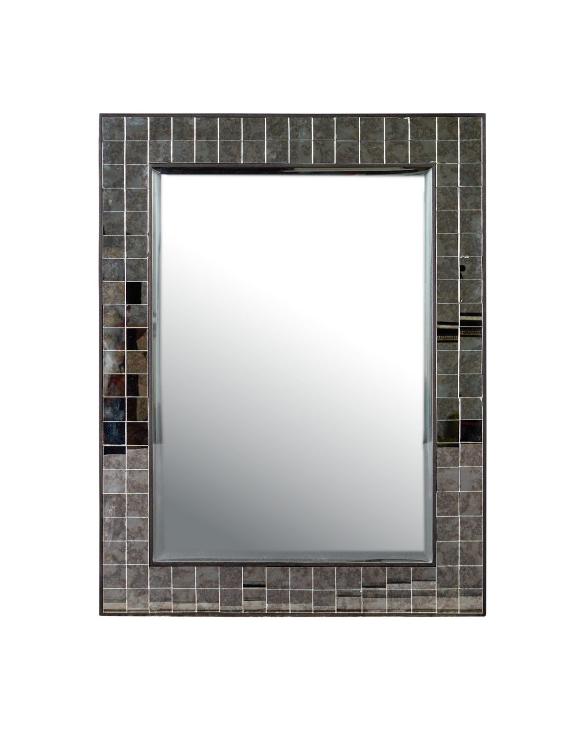 Currey and Company - 1000-0166 - Mirror - Mosaico - Ebony/Antique Mirror