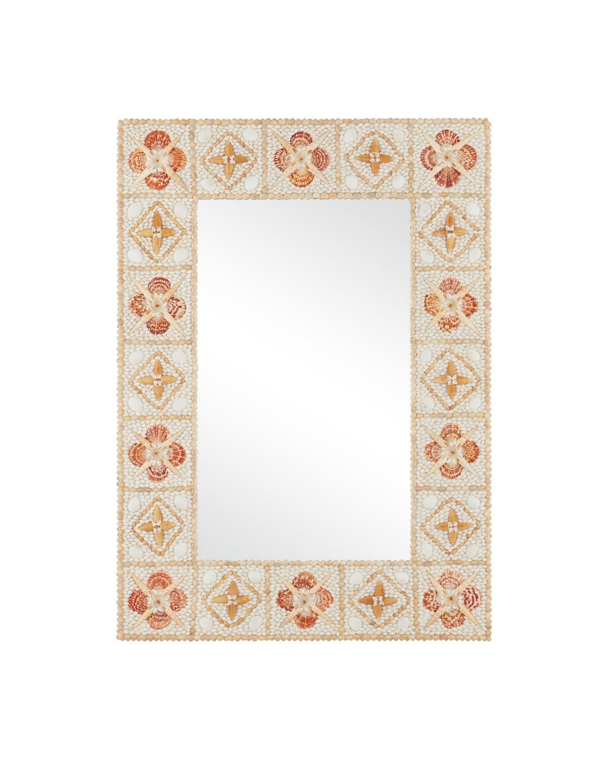 Currey and Company - 1000-0169 - Mirror - Junonia - Natural