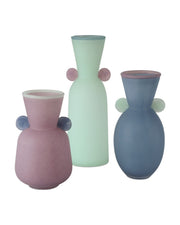 Currey and Company - 1200-0988 - Vase - Vassily - Light Purple/Light Blue/Dark Blue