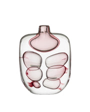 Currey and Company - 1200-1016 - Vase - Vicolino - Clear/Purple