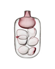 Currey and Company - 1200-1017 - Vase - Vicolino - Clear/Purple