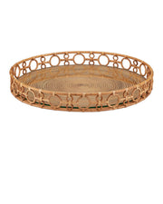 Currey and Company - 1200-1041 - Tray - Tegal - Natural/Clear
