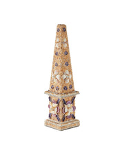 Currey and Company - 1200-1043 - Obelisk - Coquillage - Natural