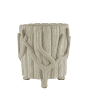Currey and Company - 2200-0020 - Planter - Faux Bois Planter - Portland/Faux Bois