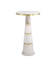 Currey and Company - 3000-0320 - Drinks Table - Eleanora - Natural/Natural Brass